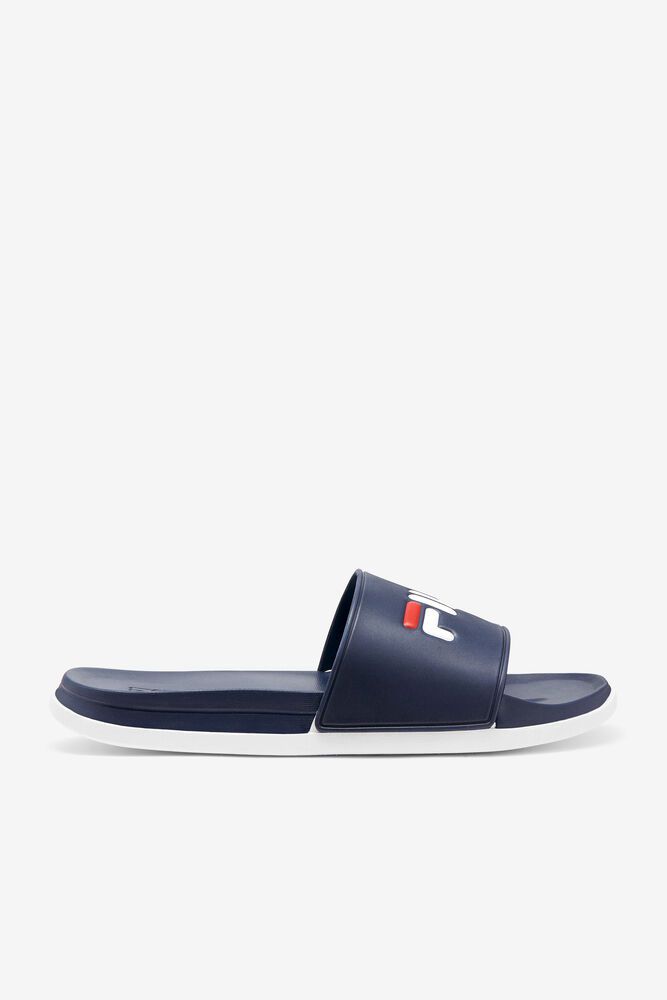 Fila Drifter Luxe Sandals Navy - Mens - 61927YFOS